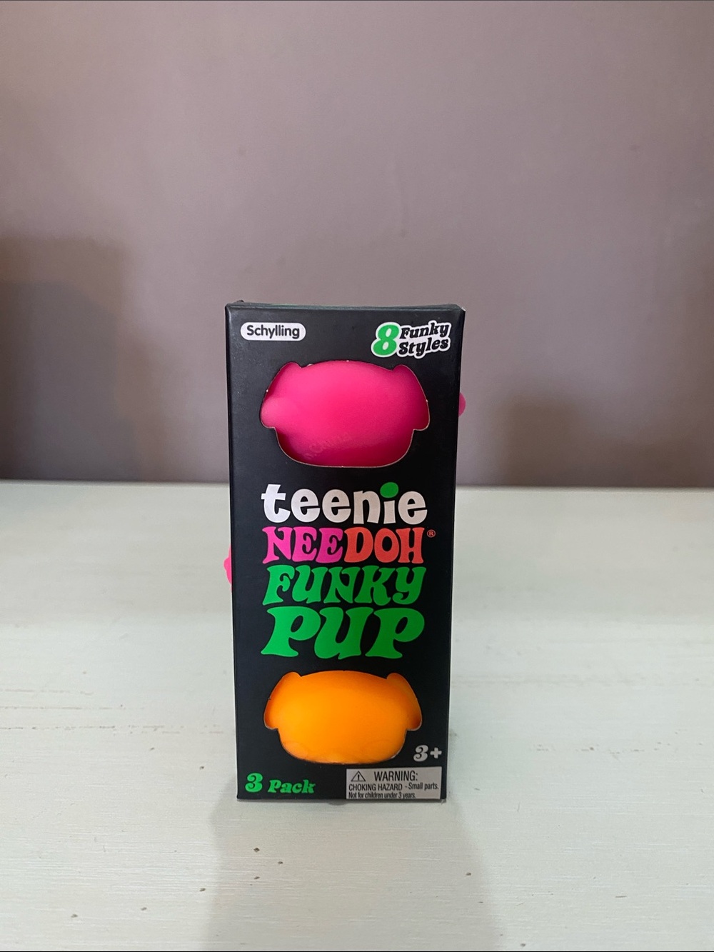 Needoh Teenie Funky Pups - 3 pack